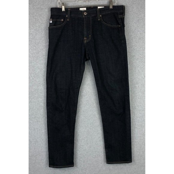 Adriano Goldschmied Other - AG Jeans Adriano Goldschmied Mens 33 x 29 Dark B-Type 1 Slim Fit Stretch